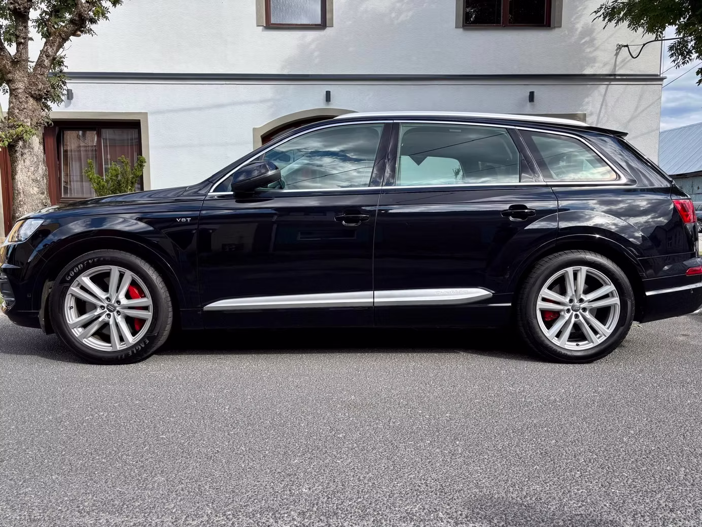 2017 AUDI SQ7, čierna suv, 152 600 km