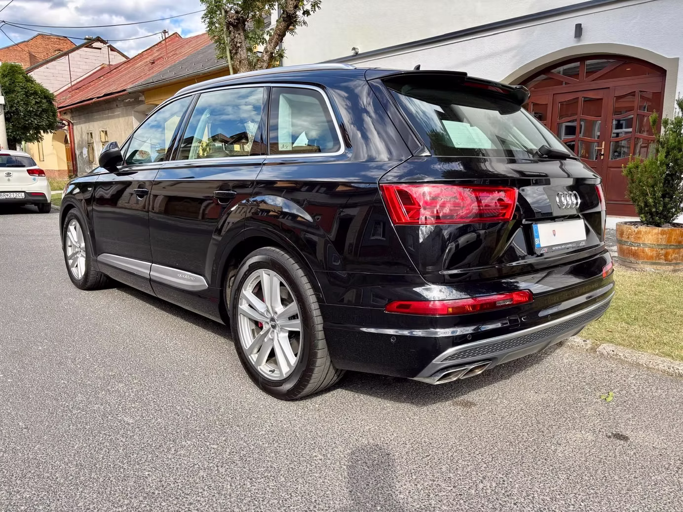 2017 AUDI SQ7, čierna suv, 152 600 km